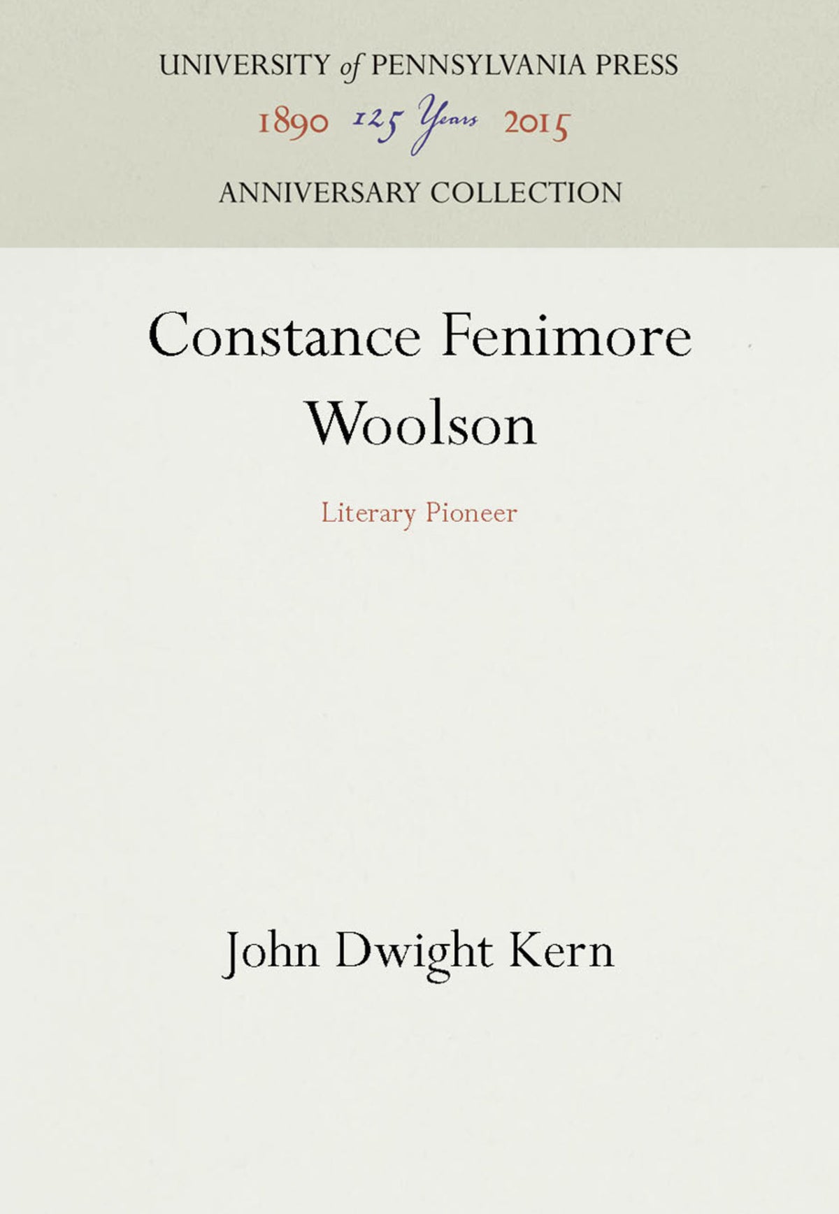 Constance Fenimore Woolson