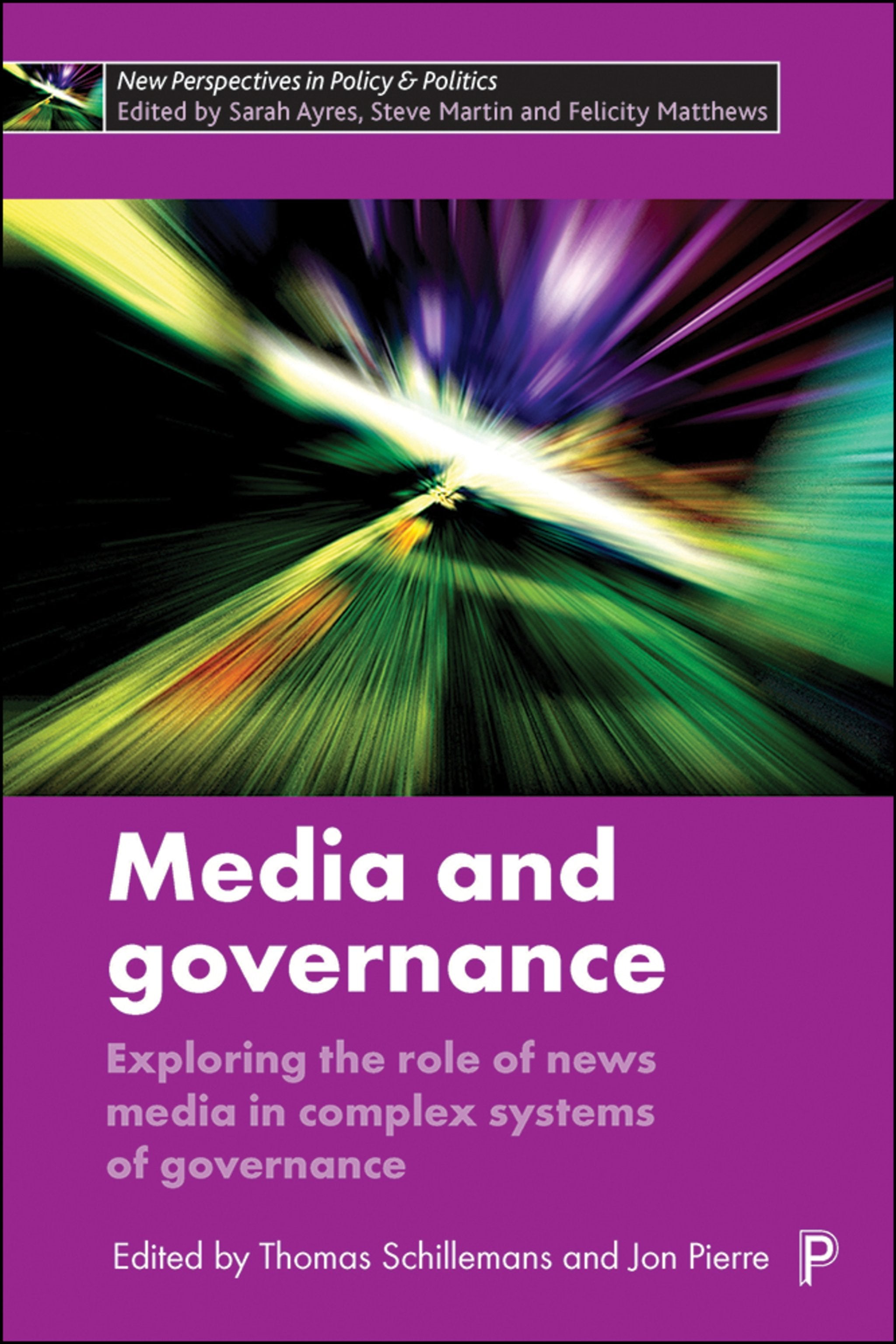 Cover image for Media and Governance ISBN 9781447341437