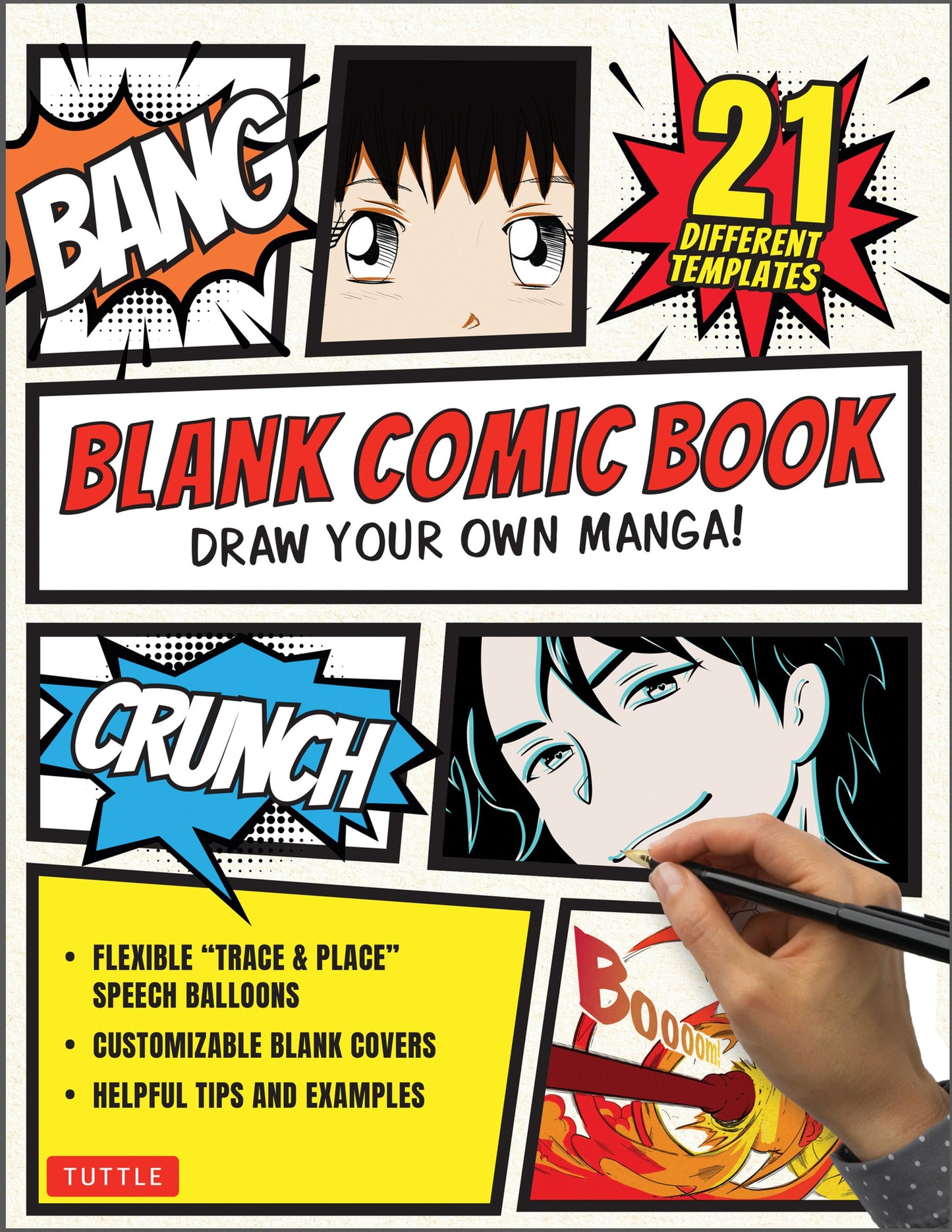 Cover image for Blank Comic Book ISBN 9780804855877