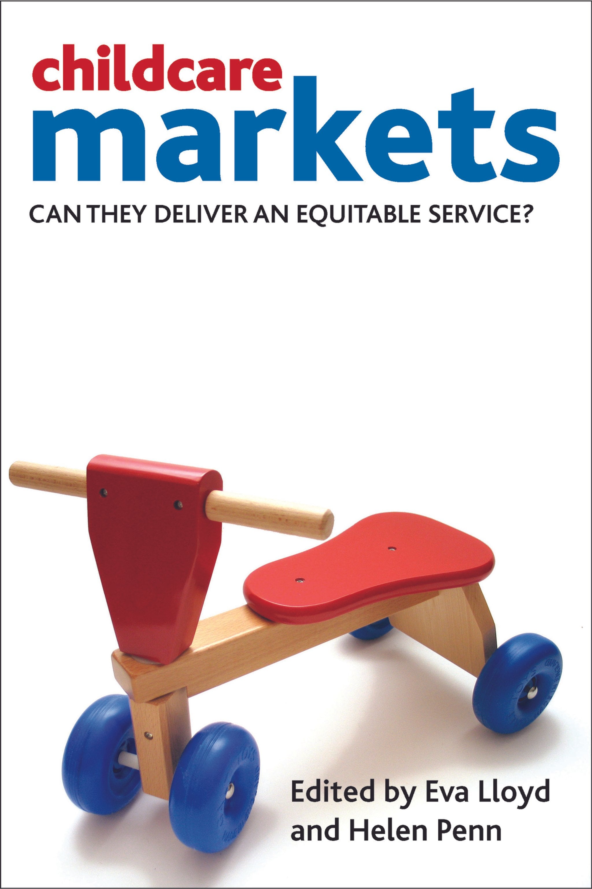 Cover image for Childcare Markets ISBN 9781847429339