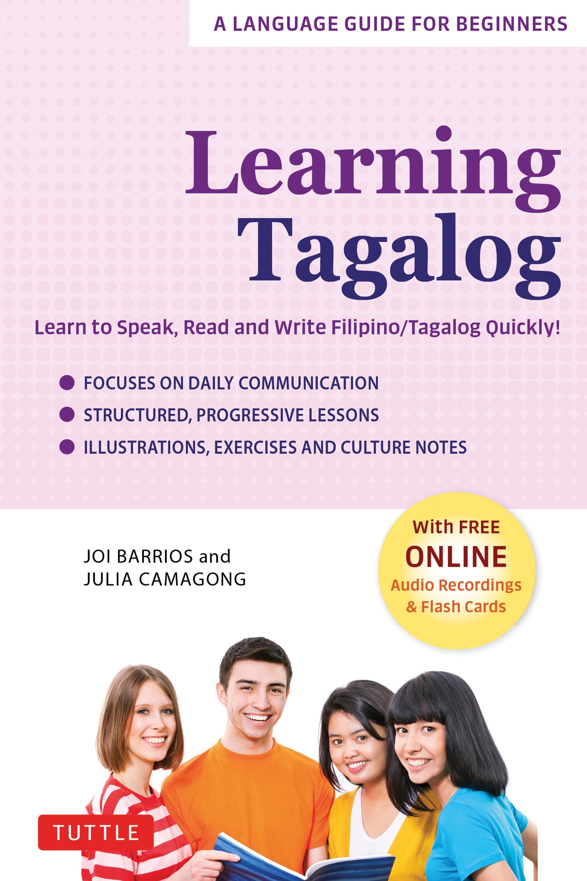 Cover image for Learning Tagalog ISBN 9780804855815