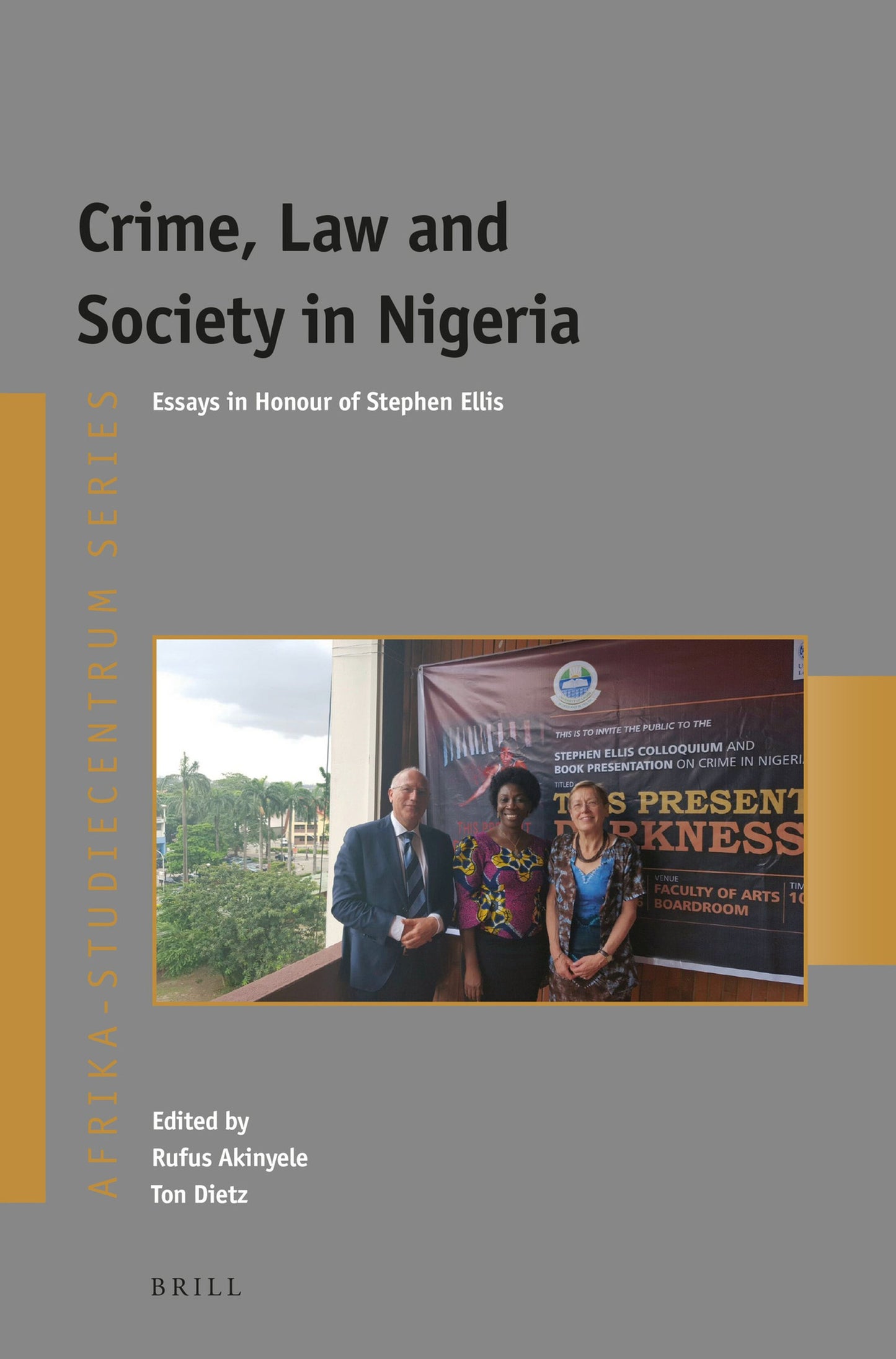 Cover image for Crime, Law and Society in Nigeria ISBN 9789004396241
