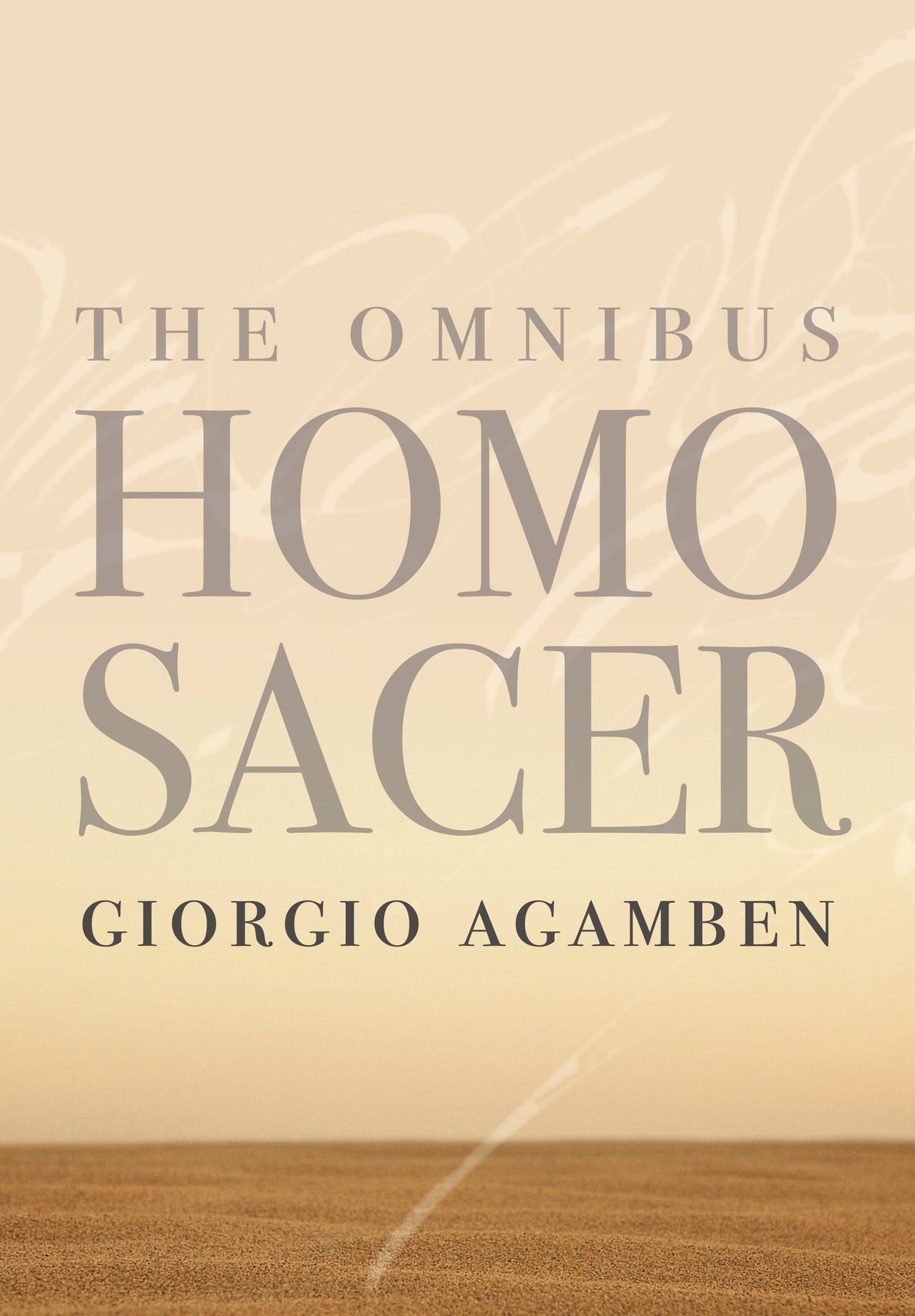 Cover image for The Omnibus Homo Sacer ISBN 9781503603059