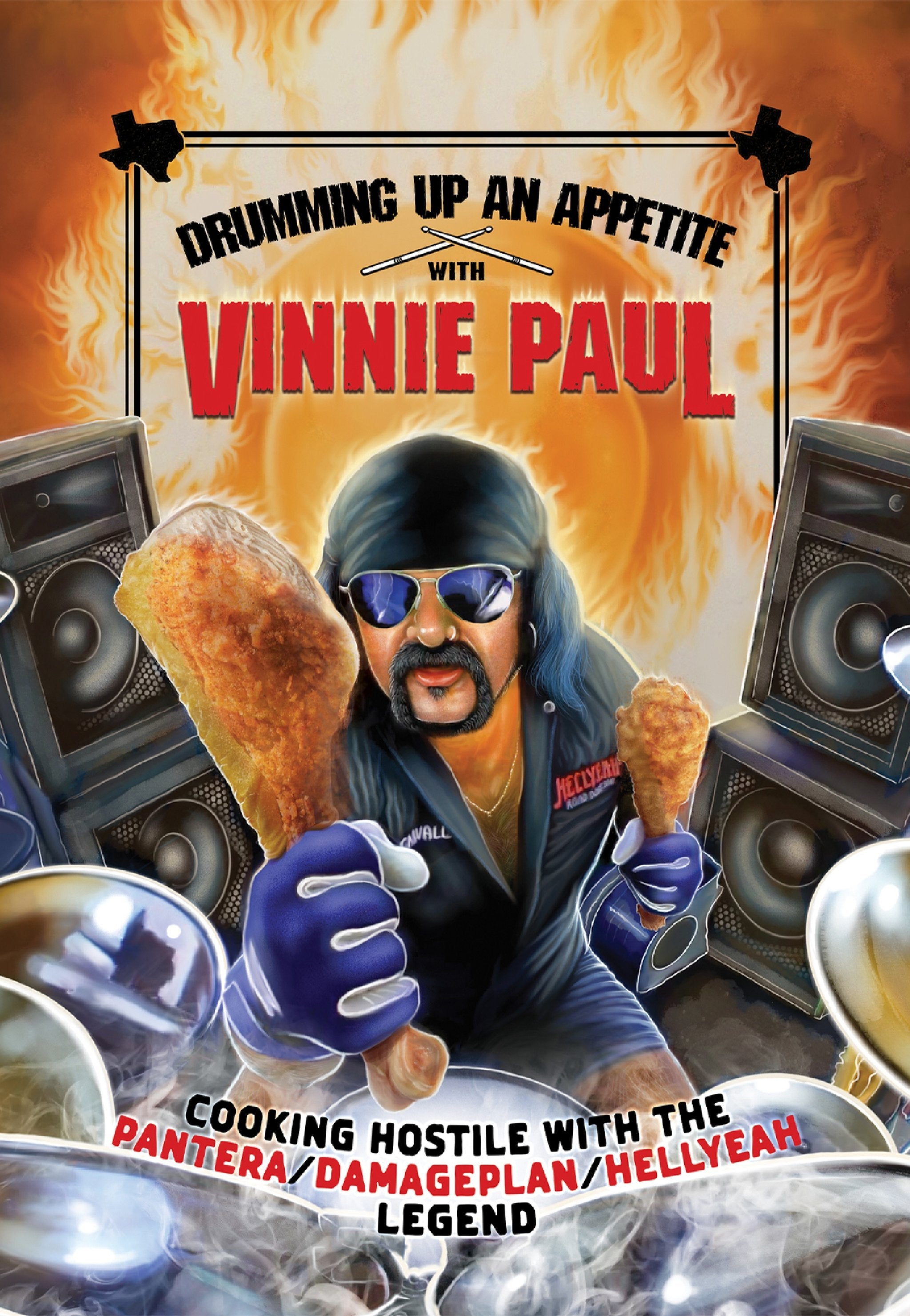 Cover image for Drumming Up An Appetite With Vinnie Paul ISBN 9798886562804