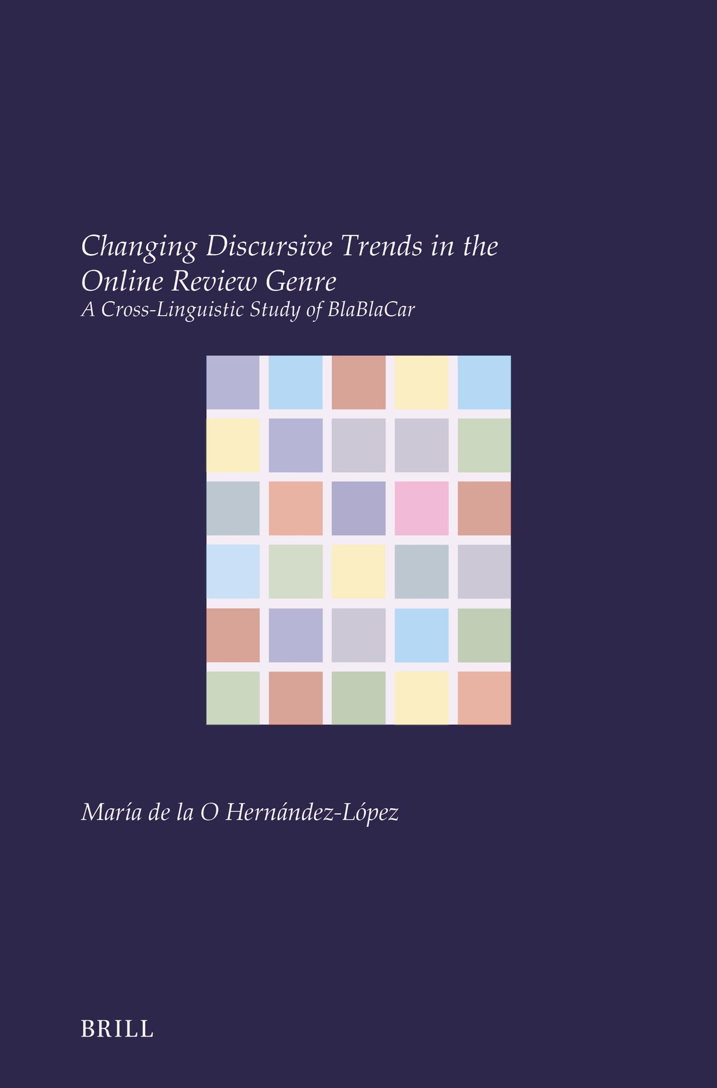 Cover image for Changing Discursive Trends in the Online Review Genre ISBN 9789004694118