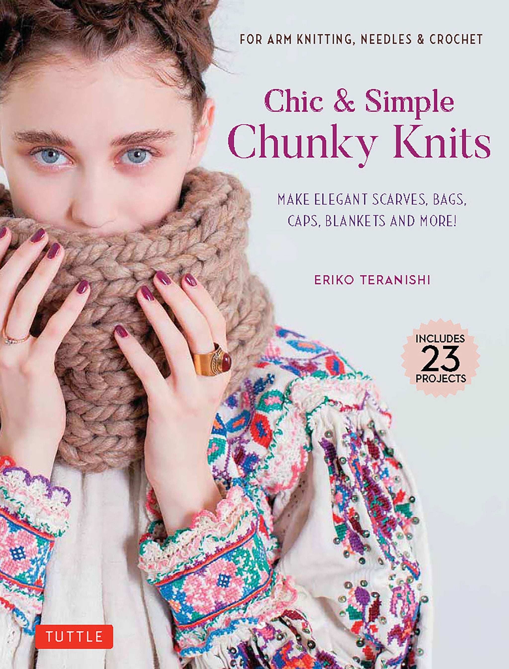 Cover image for Chic & Simple Chunky Knits ISBN 9780804857659