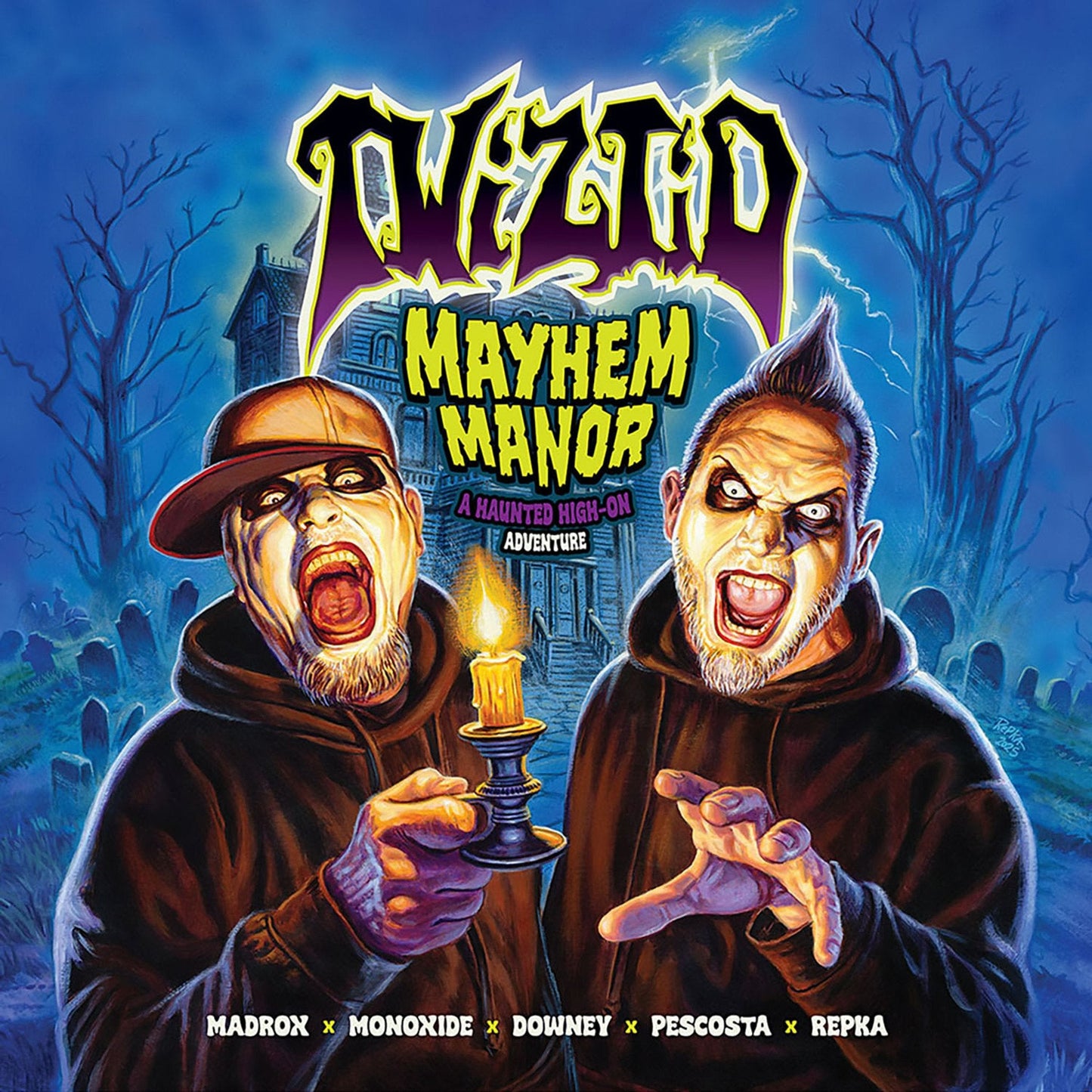 Cover image for Twiztid: MAYHEM MANOR ISBN 9798886562880