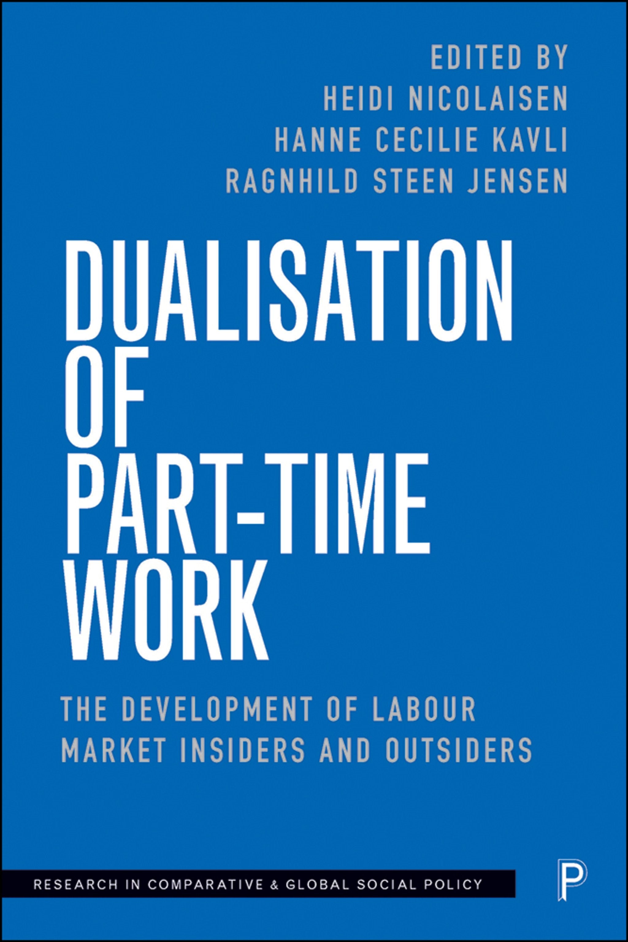 Cover image for Dualisation of Part-Time Work ISBN 9781447348603
