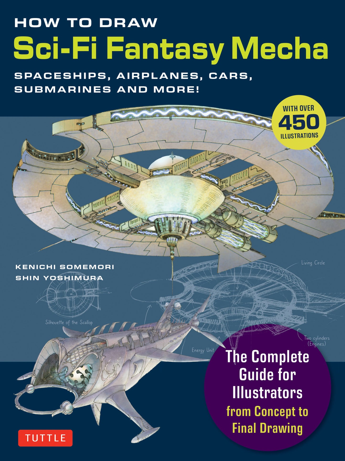 Cover image for How to Draw Sci-Fi Fantasy Mecha ISBN 9784805319468