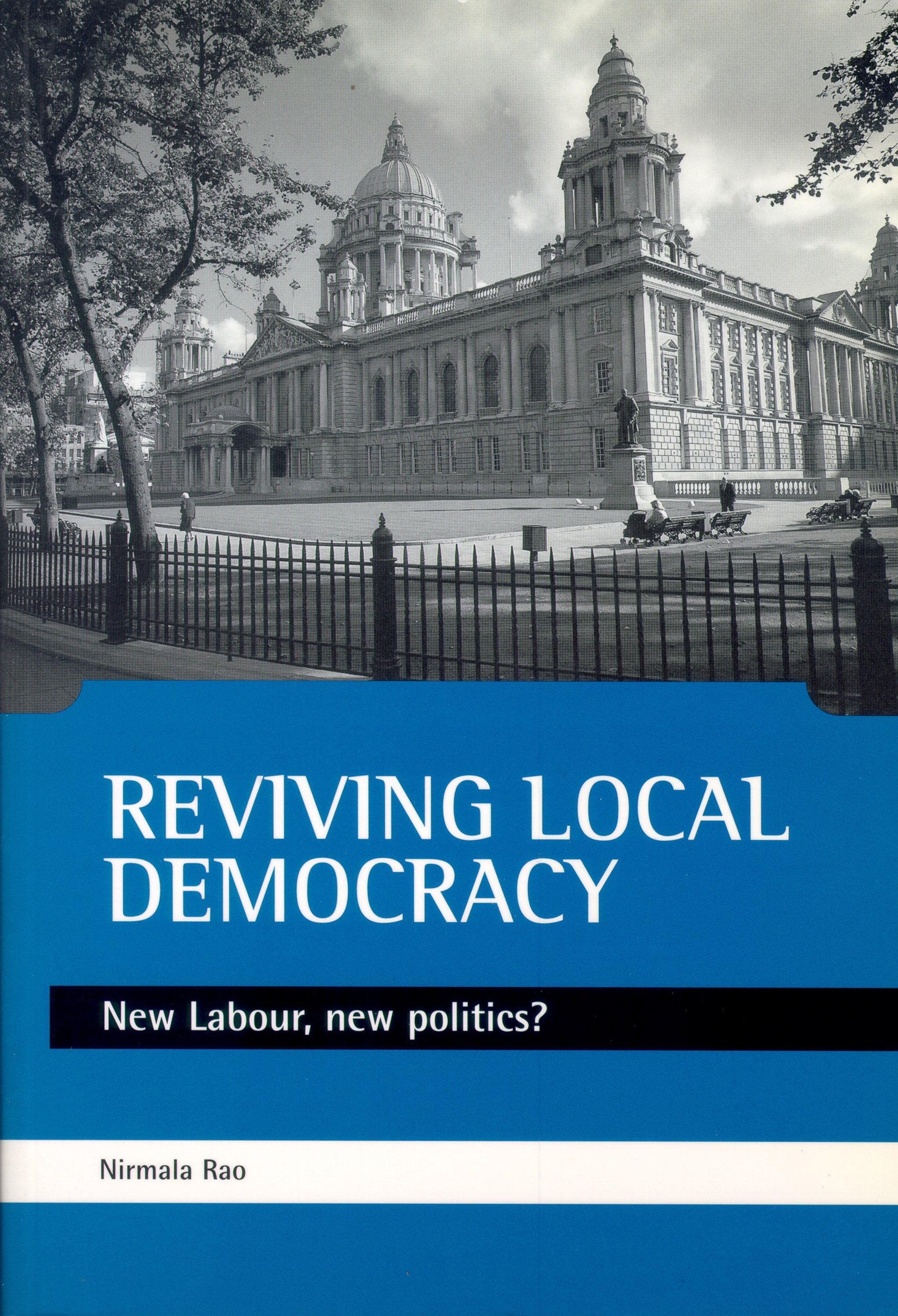 Cover image for Reviving local democracy ISBN 9781861342188