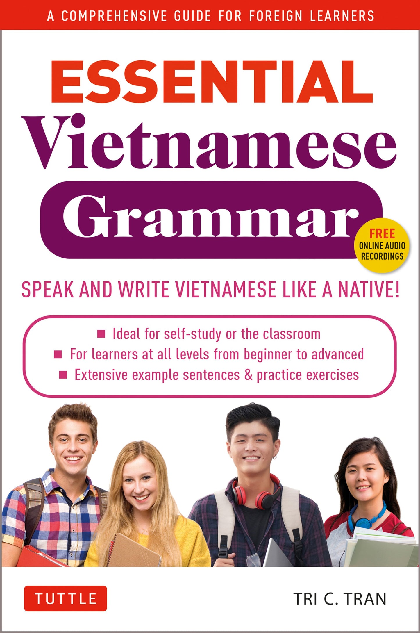 Cover image for Essential Vietnamese Grammar ISBN 9780804856058