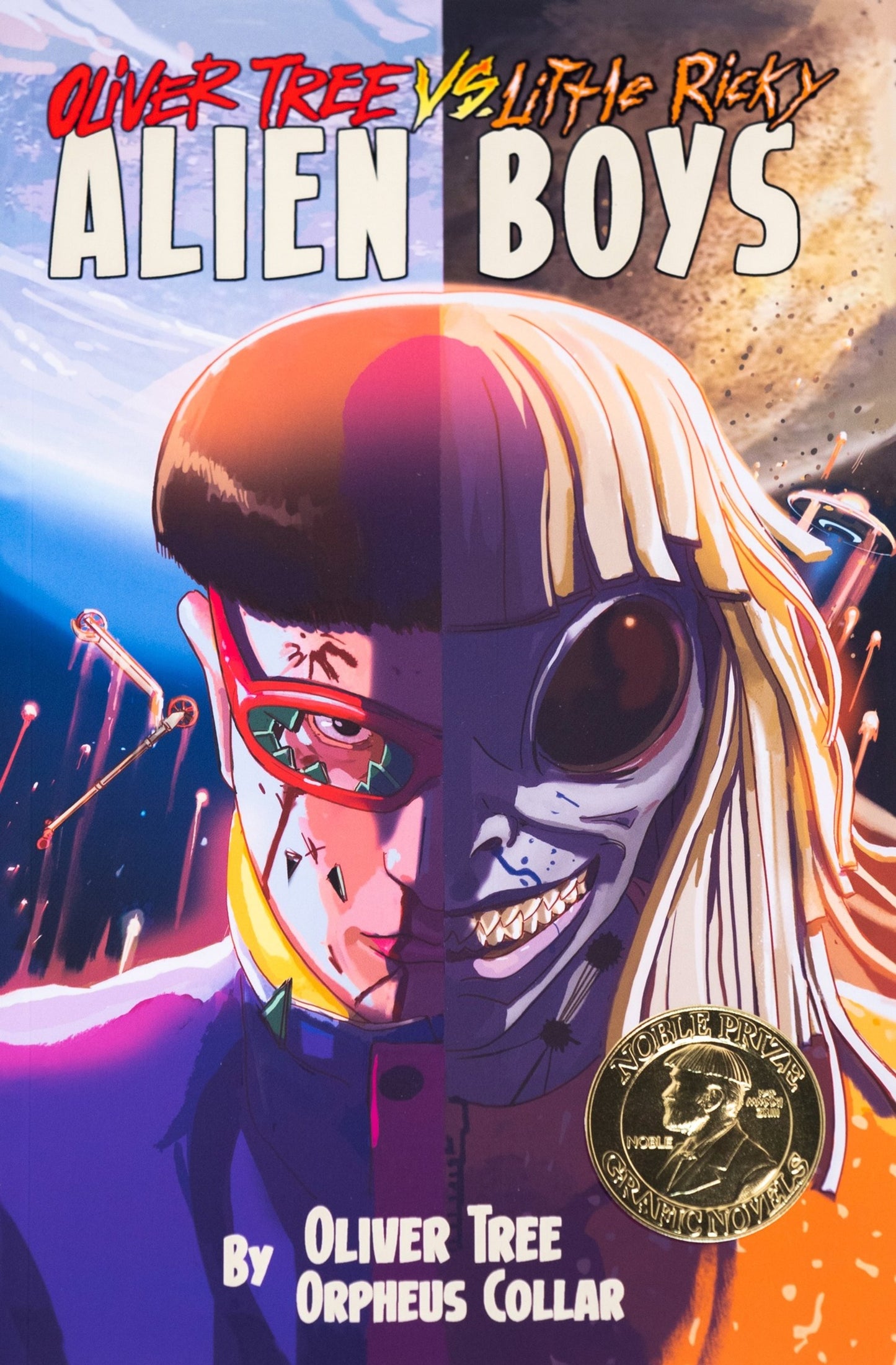 Cover image for Oliver Tree vs Little Ricky: ALIEN BOYS ISBN 9781940878645