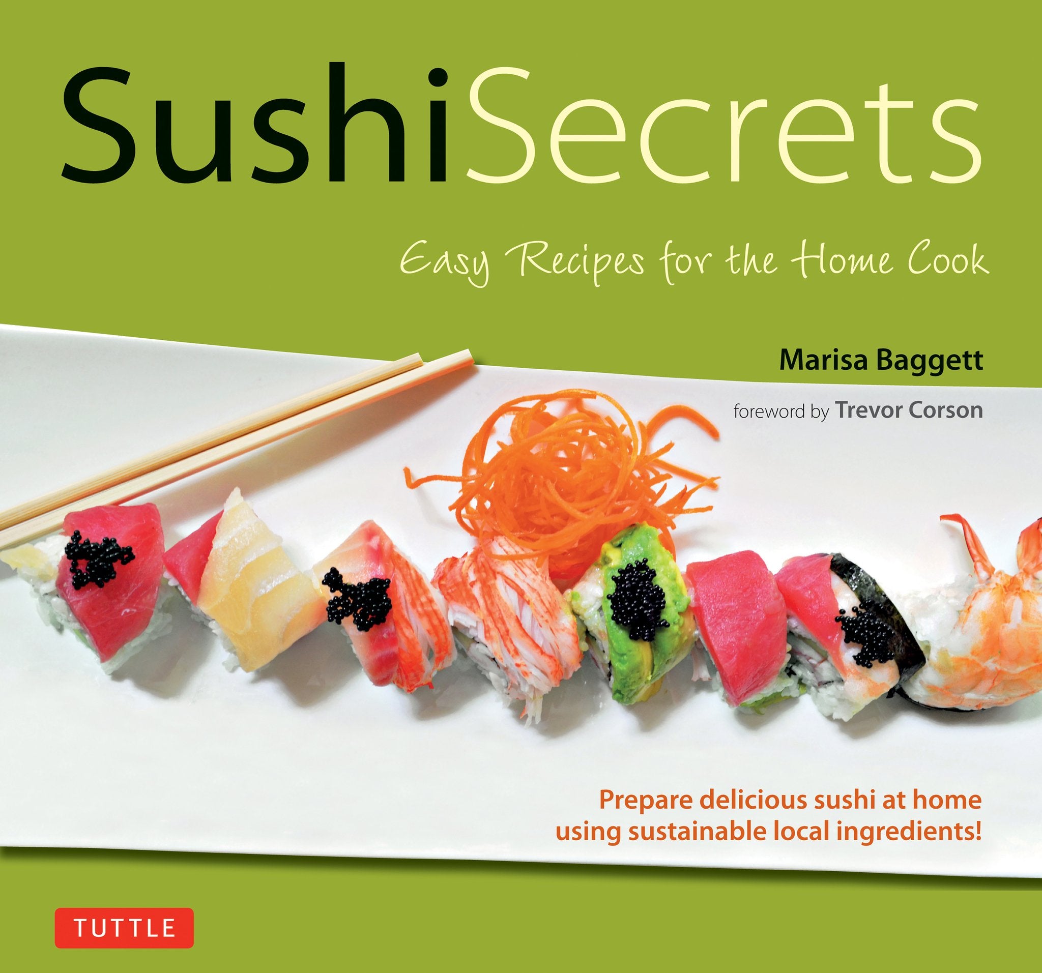 Cover image for Sushi Secrets ISBN 9784805318126
