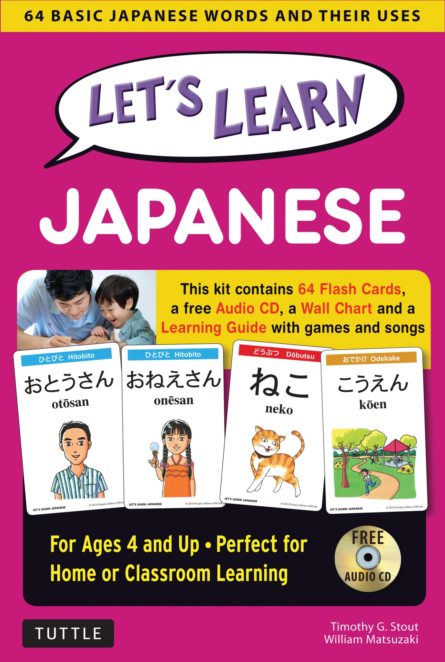 Cover image for Let's Learn Japanese Kit ISBN 9784805313725