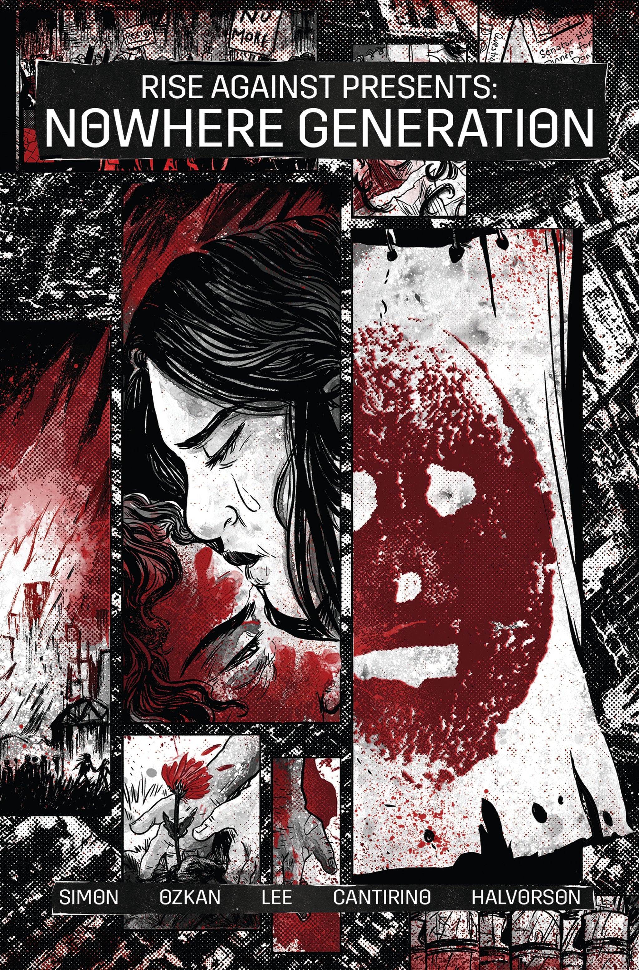 Cover image for Rise Against: Nowhere Generation ISBN 9781940878621