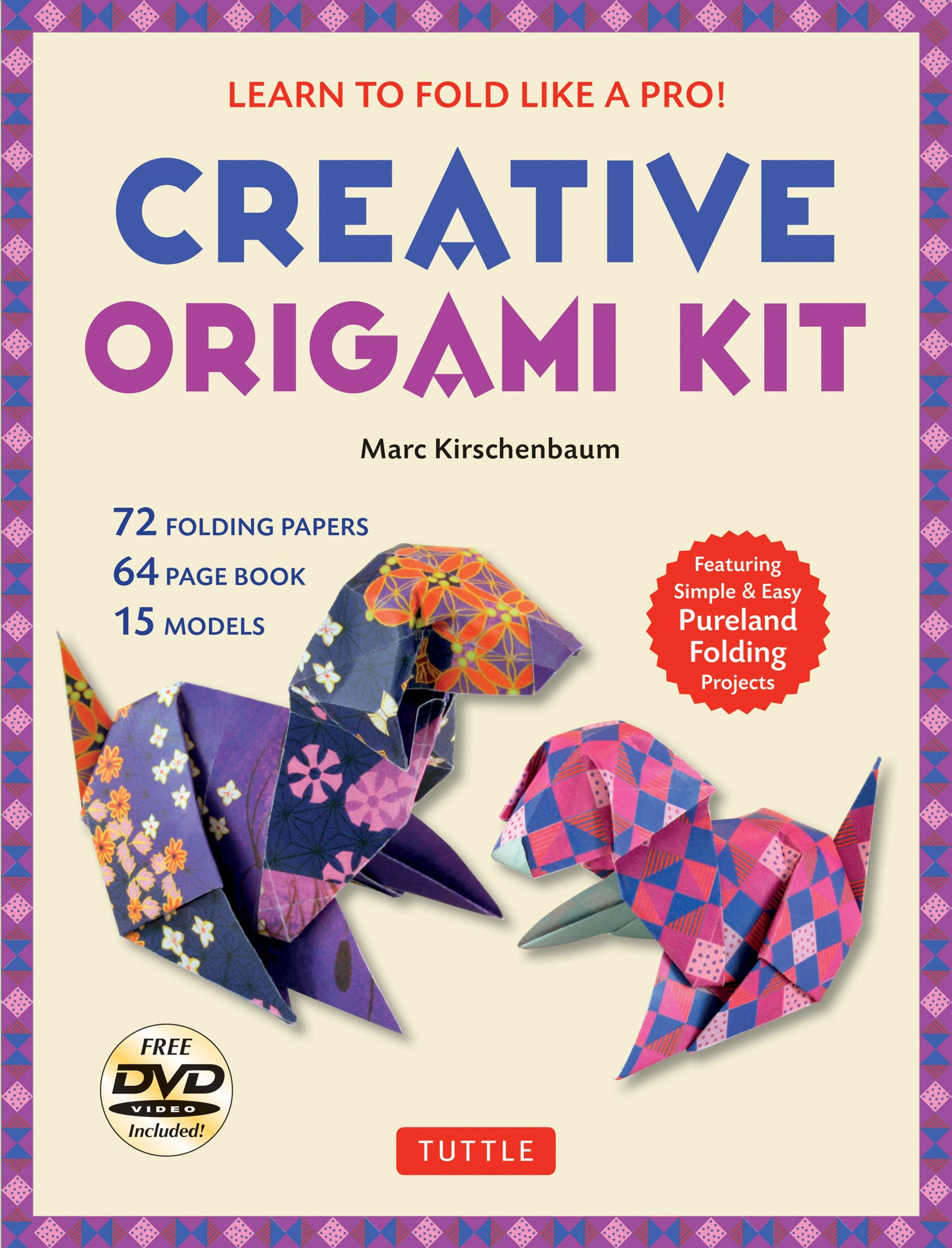 Cover image for Creative Origami Kit ISBN 9780804845427