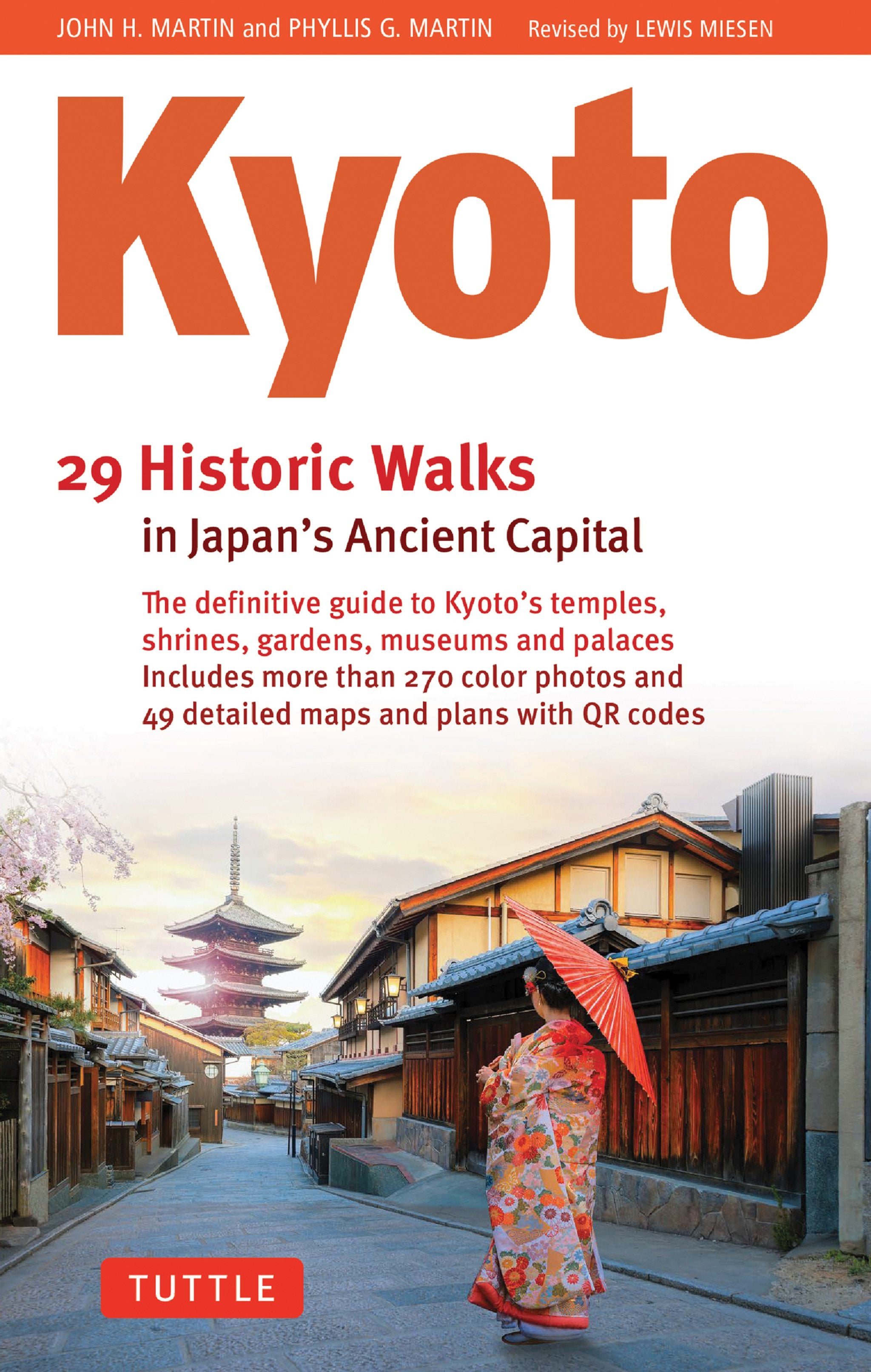 Cover image for Kyoto, 29 Historic Walks in Japan's Ancient Capital ISBN 9784805319673