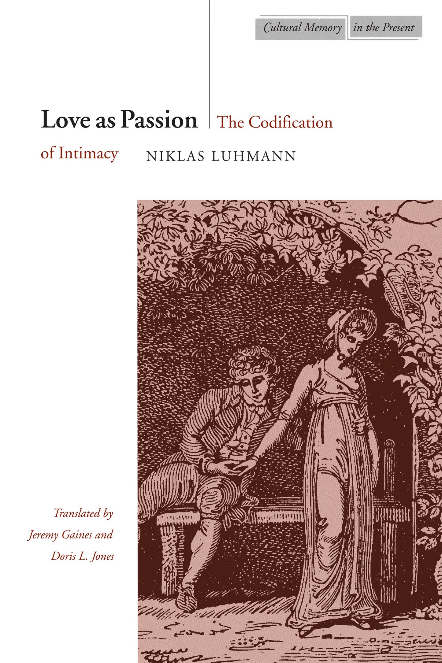 Cover image for Love as Passion ISBN 9780804732536
