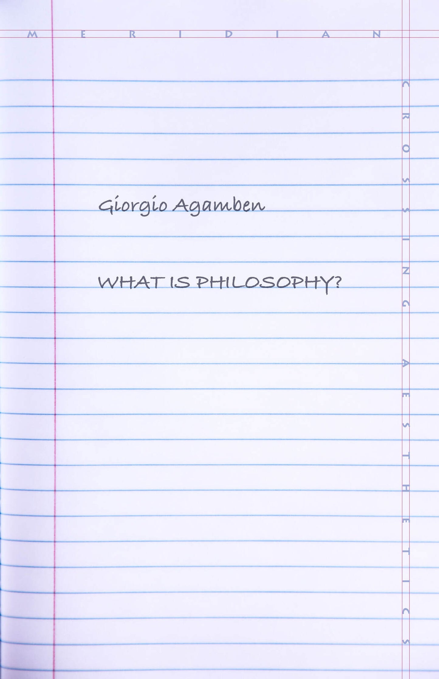 Cover image for What Is Philosophy? ISBN 9781503602205