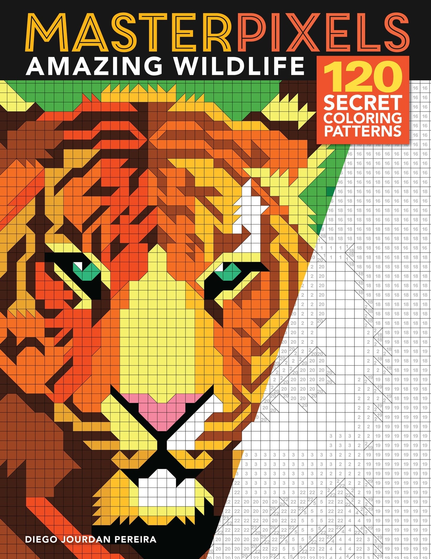 Cover image for Masterpixels: Amazing Wildlife ISBN 9781684620296