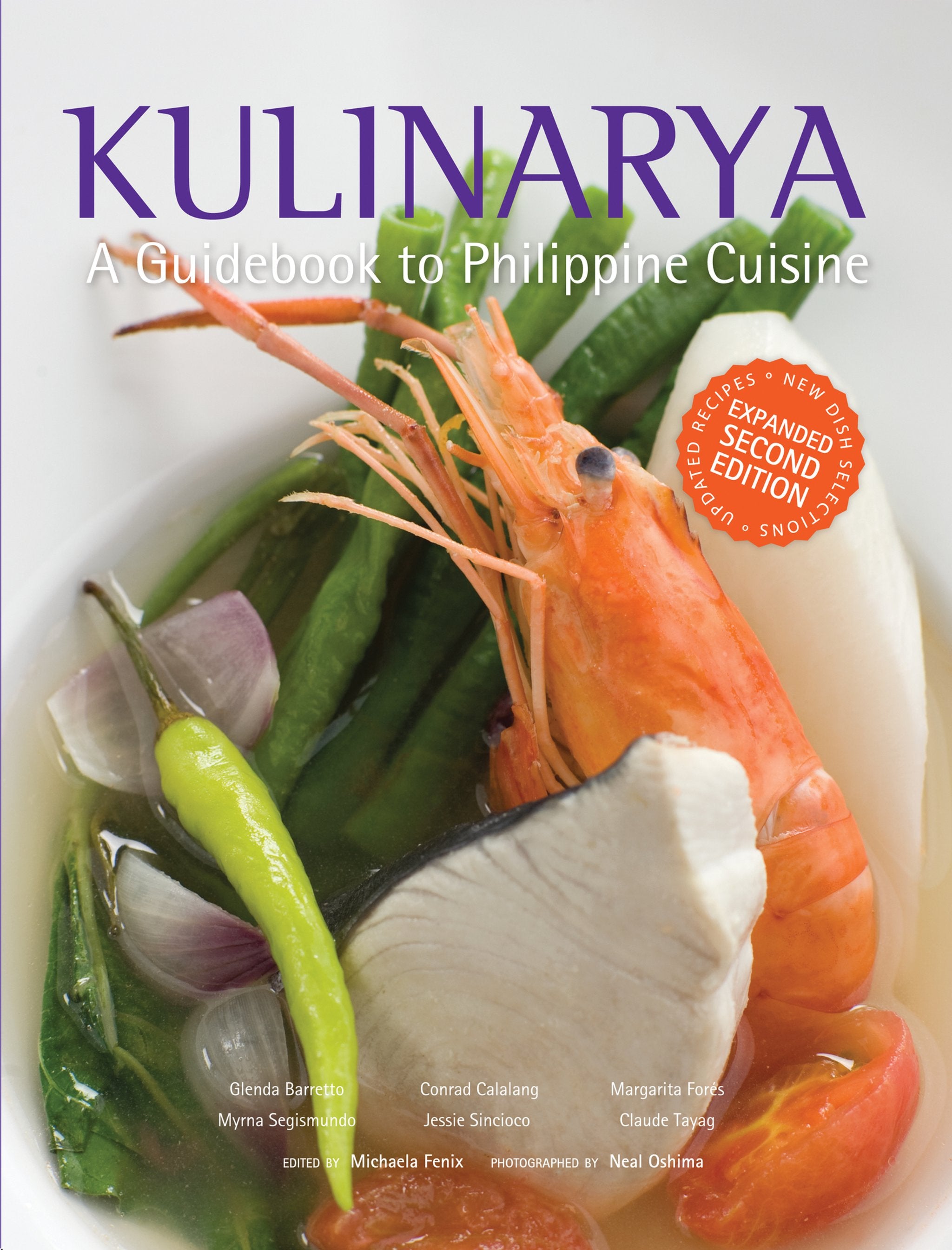 Cover image for Kulinarya, A Guidebook to Philippine Cuisine ISBN 9789712728723