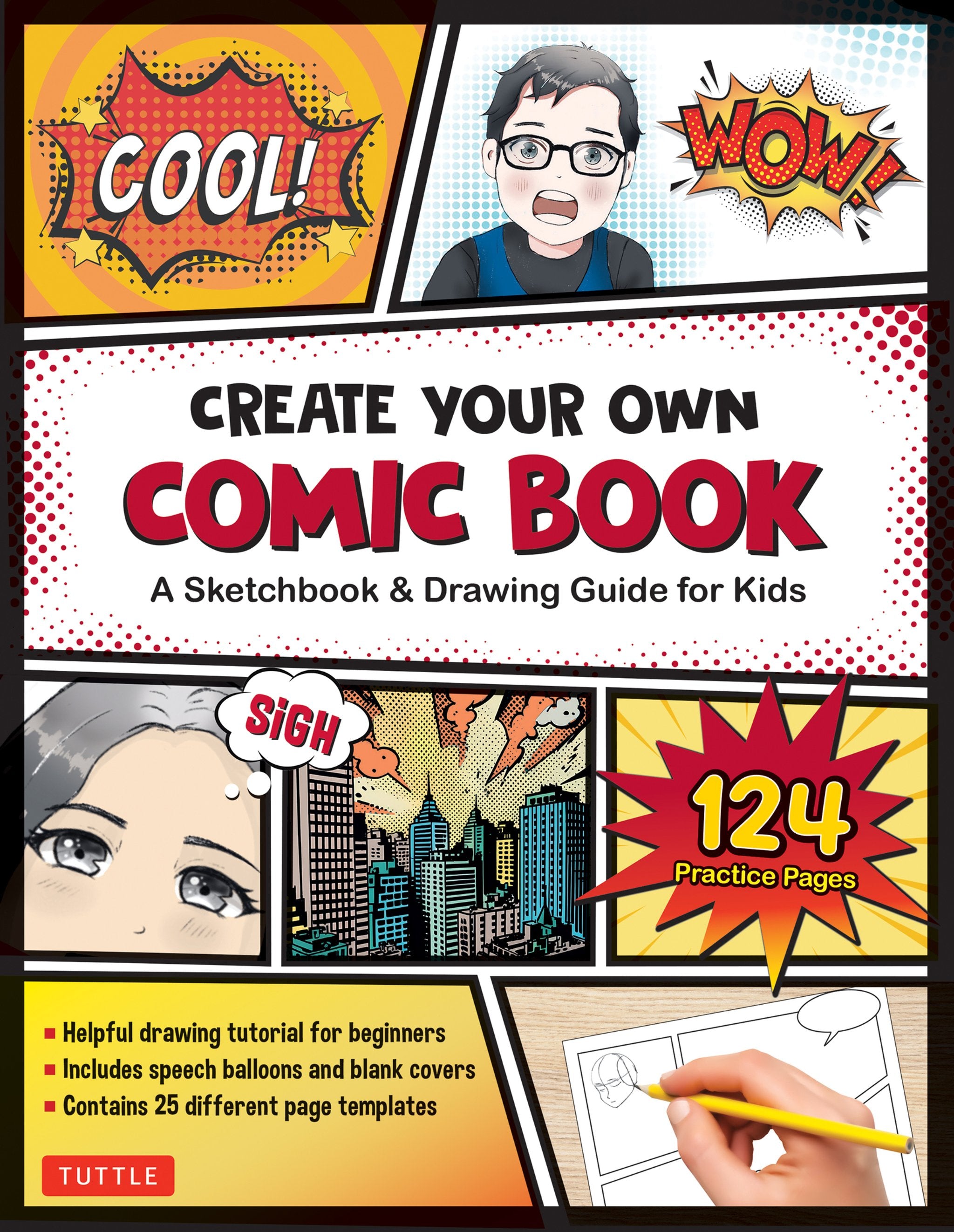 Cover image for Create Your Own Comic Book ISBN 9780804857079