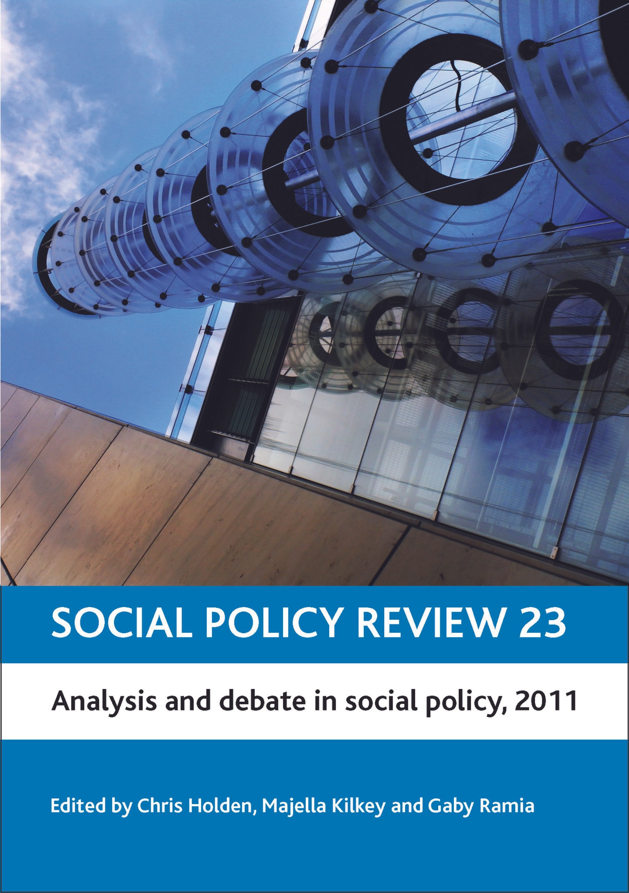 Cover image for Social Policy Review 23 ISBN 9781847428301