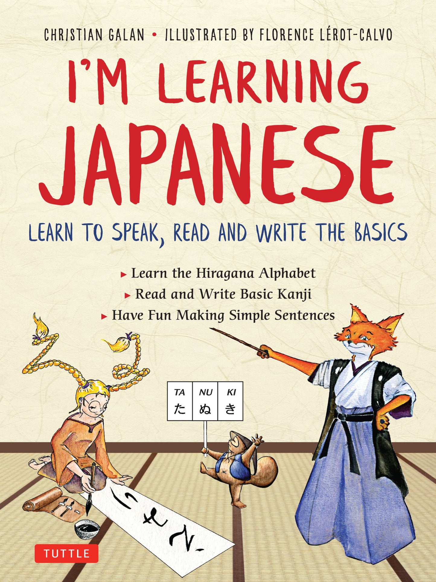 Cover image for I'm Learning Japanese! ISBN 9784805315538