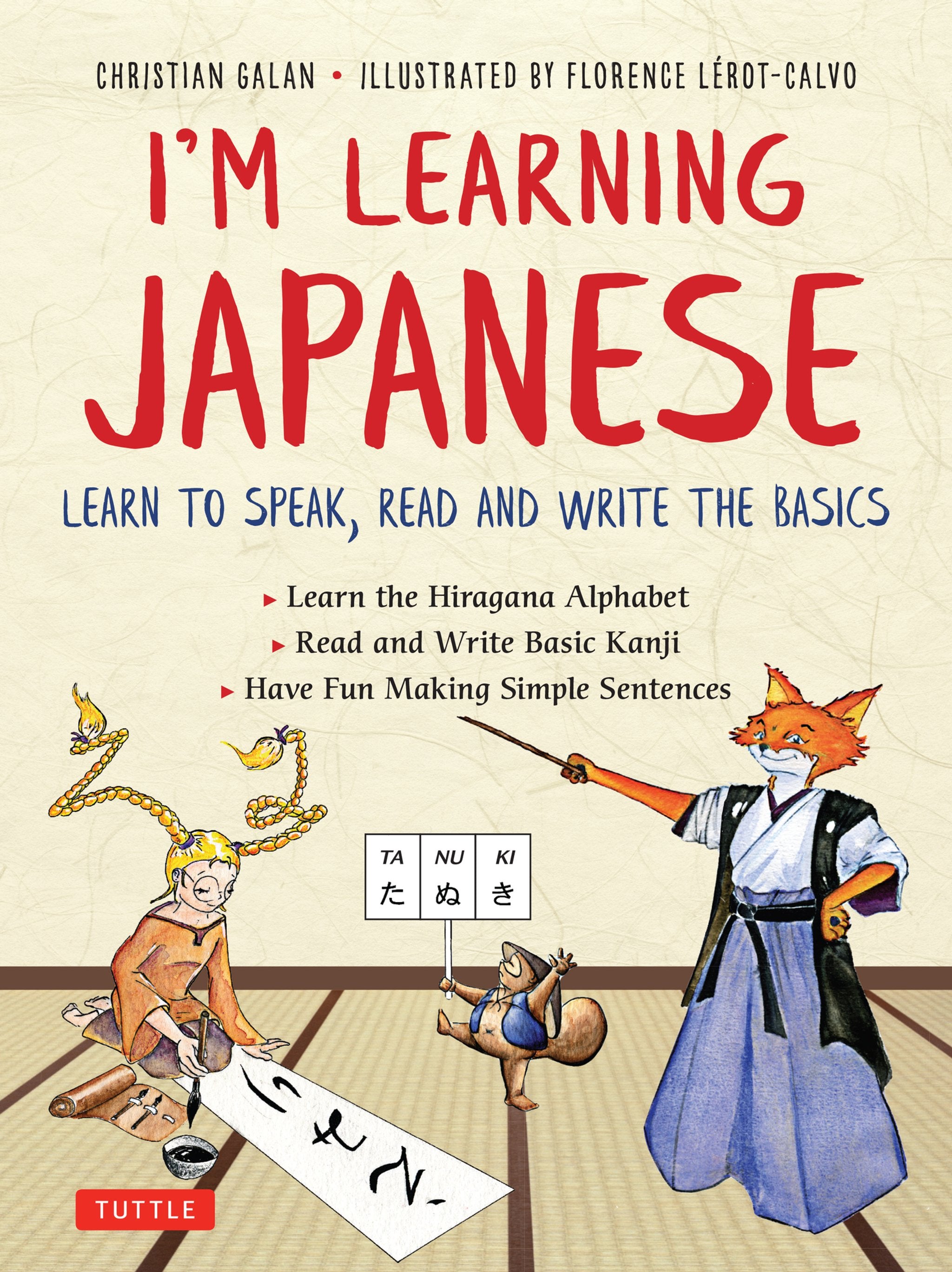 Cover image for I'm Learning Japanese! ISBN 9784805315538