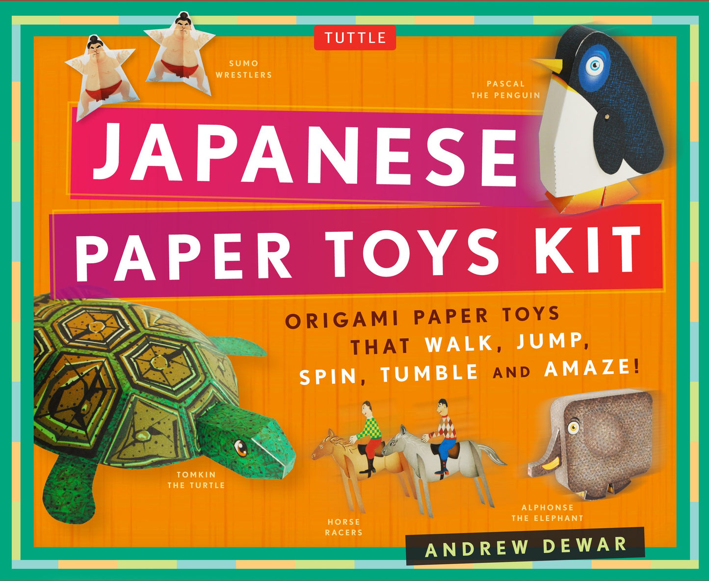 Cover image for Japanese Paper Toys Kit ISBN 9780804846325