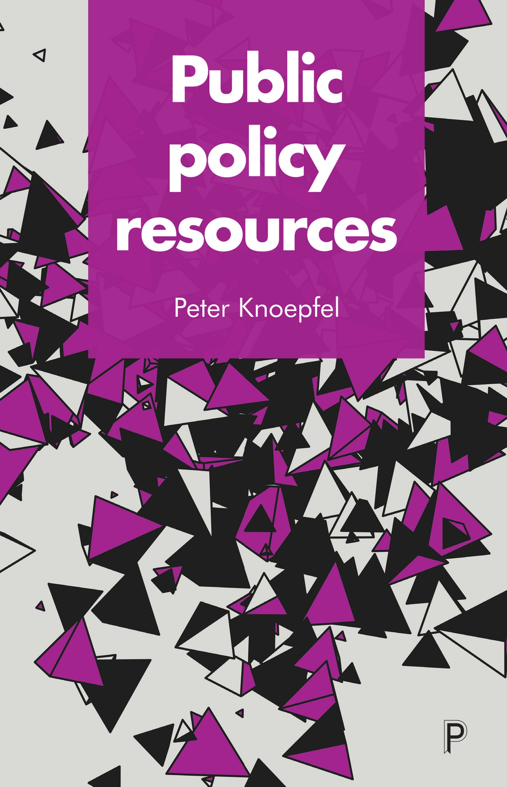 Cover image for Public Policy Resources ISBN 9781447345053
