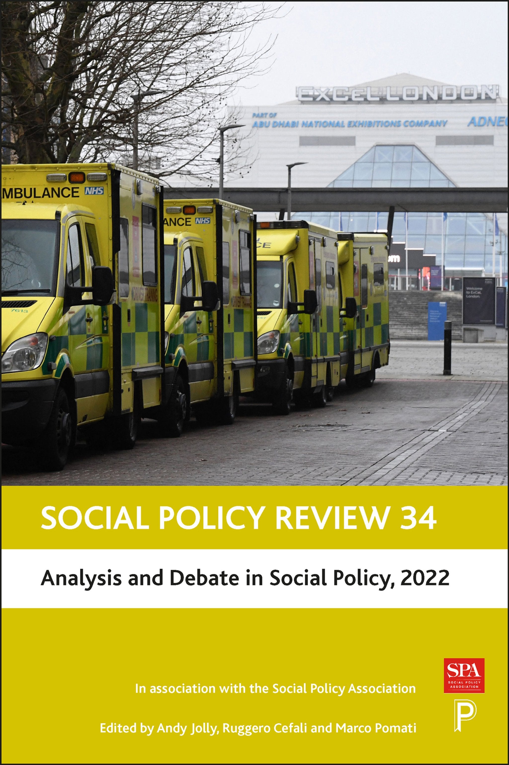 Cover image for Social Policy Review 34 ISBN 9781447365792