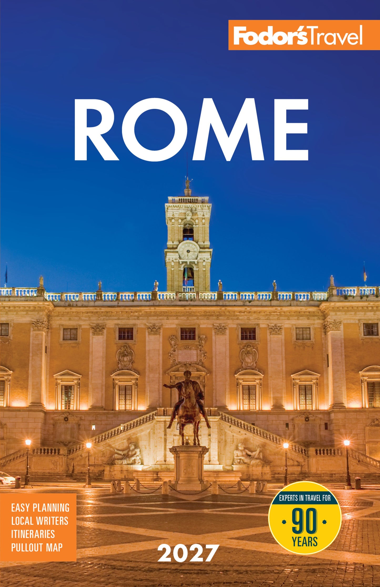 Cover image for Fodor's Rome 2027 ISBN 9781640979444