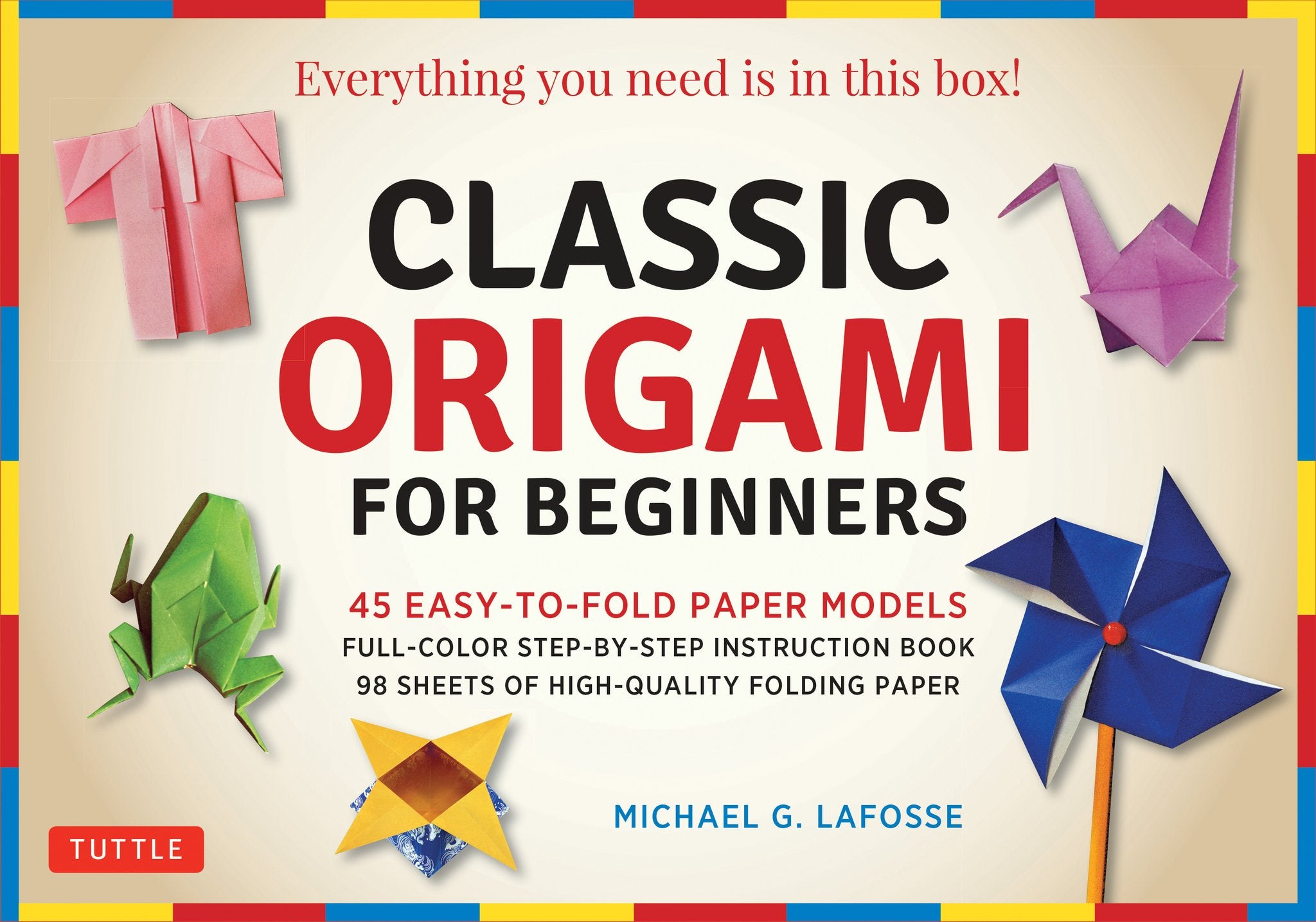 Cover image for Classic Origami for Beginners Kit ISBN 9780804849586