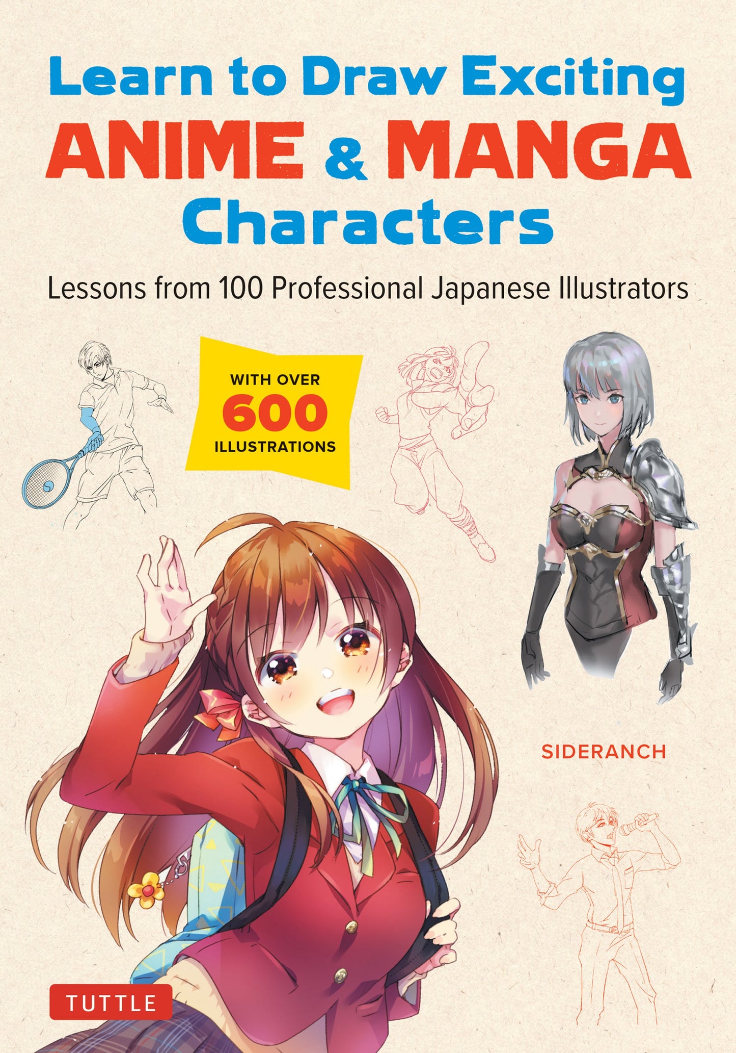 Cover image for Learn to Draw Exciting Anime & Manga Characters ISBN 9784805317167