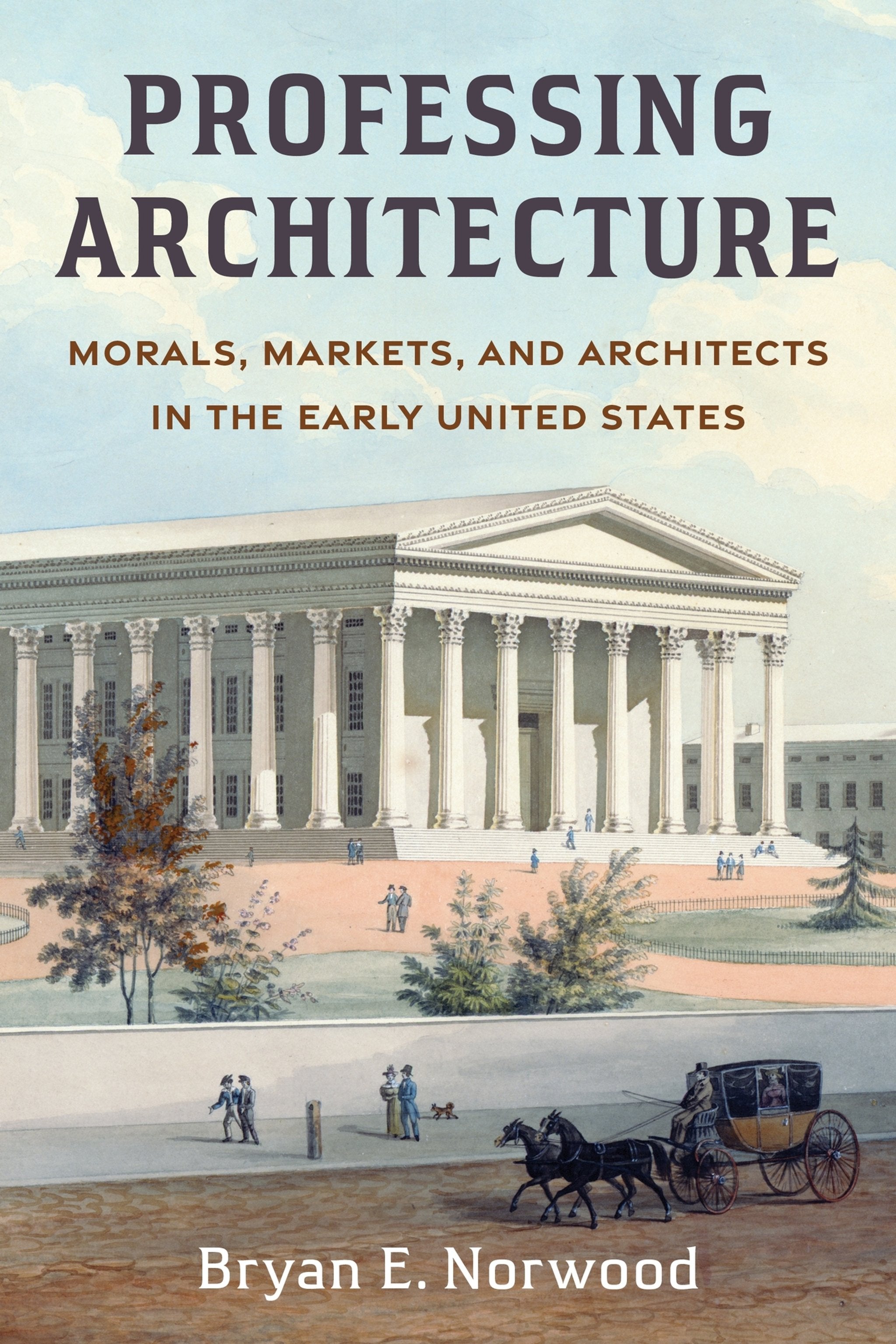 Cover image for Professing Architecture ISBN 9780231224604