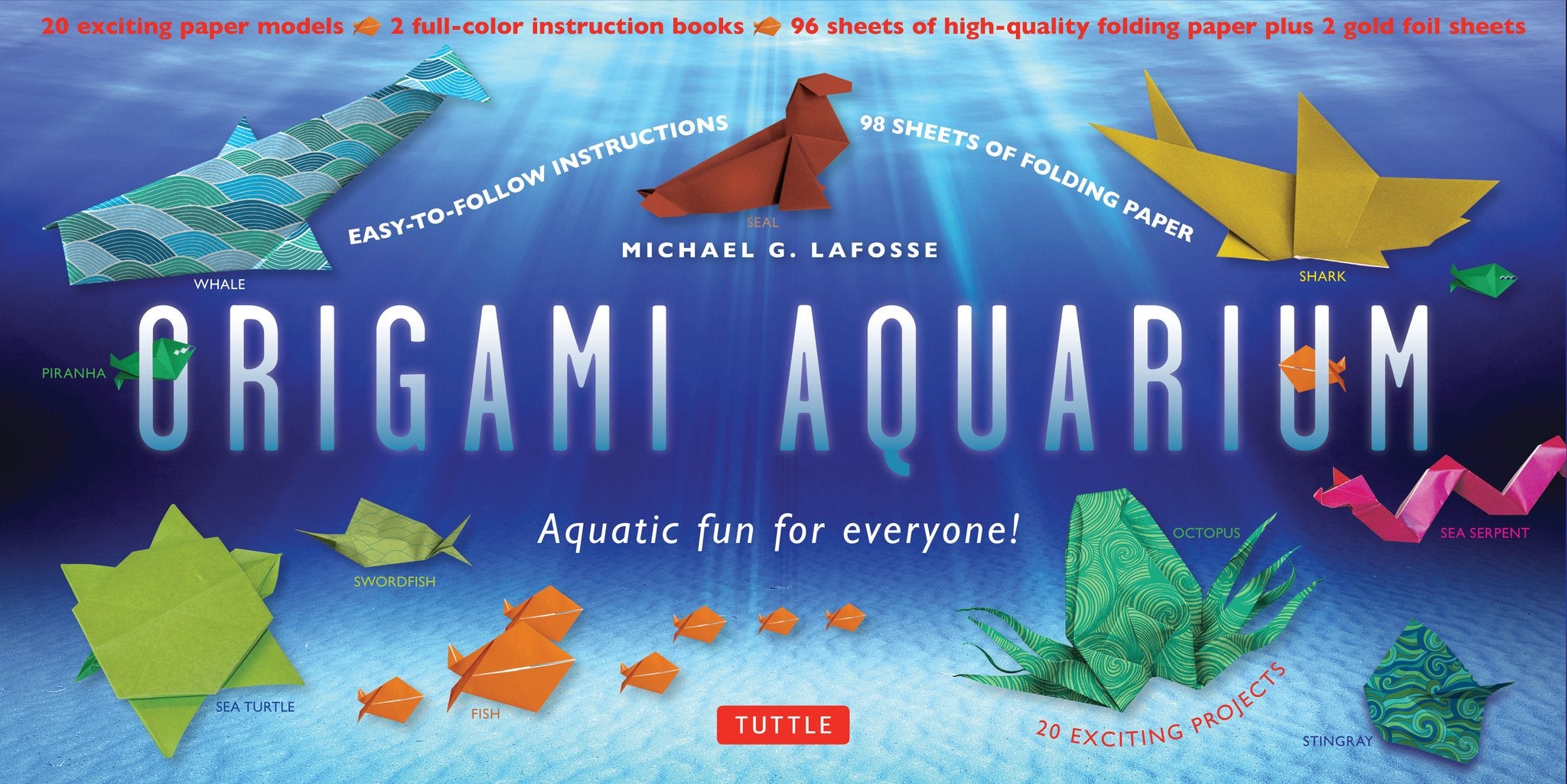 Cover image for Origami Aquarium Kit ISBN 9780804845519