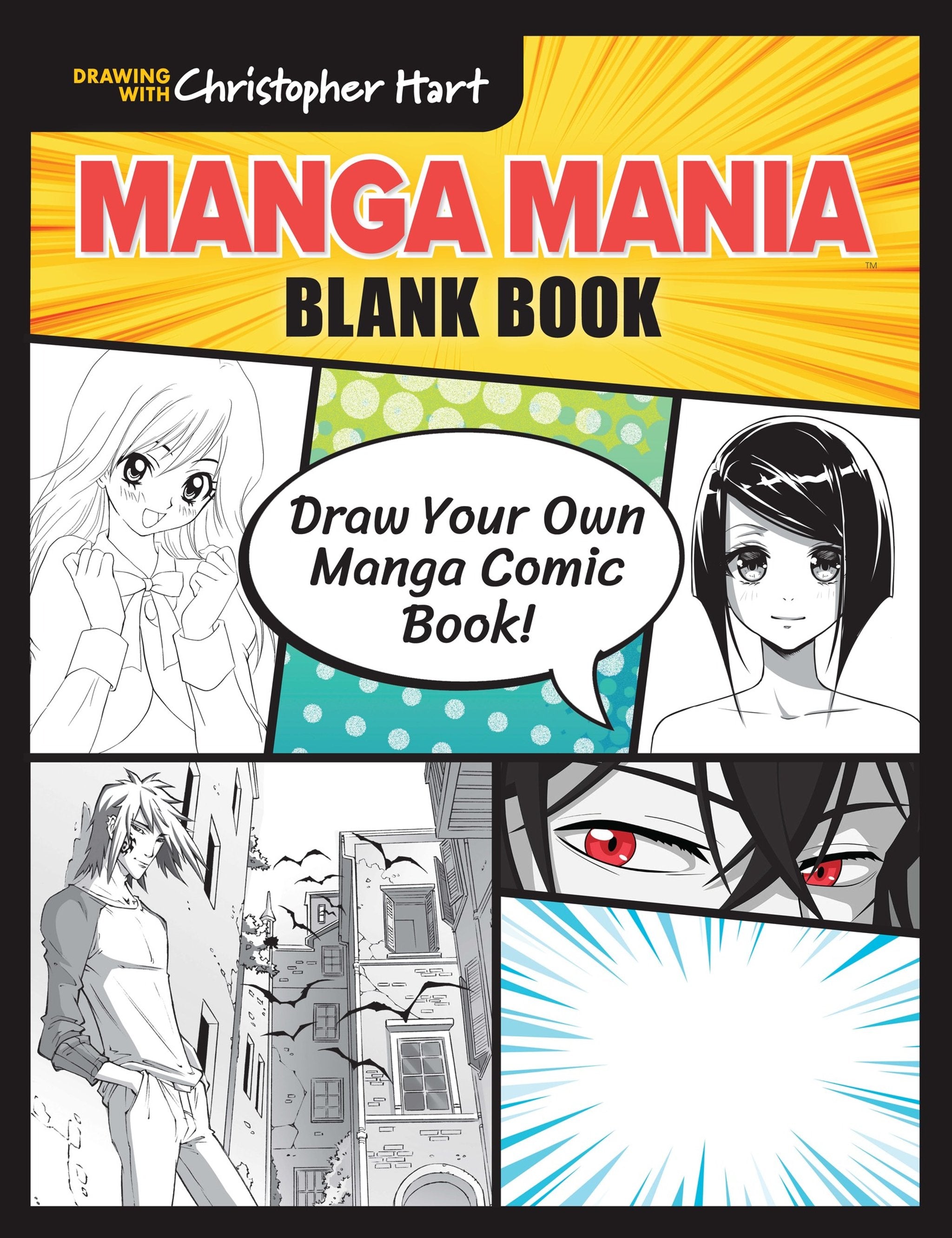 Cover image for Manga Mania Blank Book ISBN 9781684620197