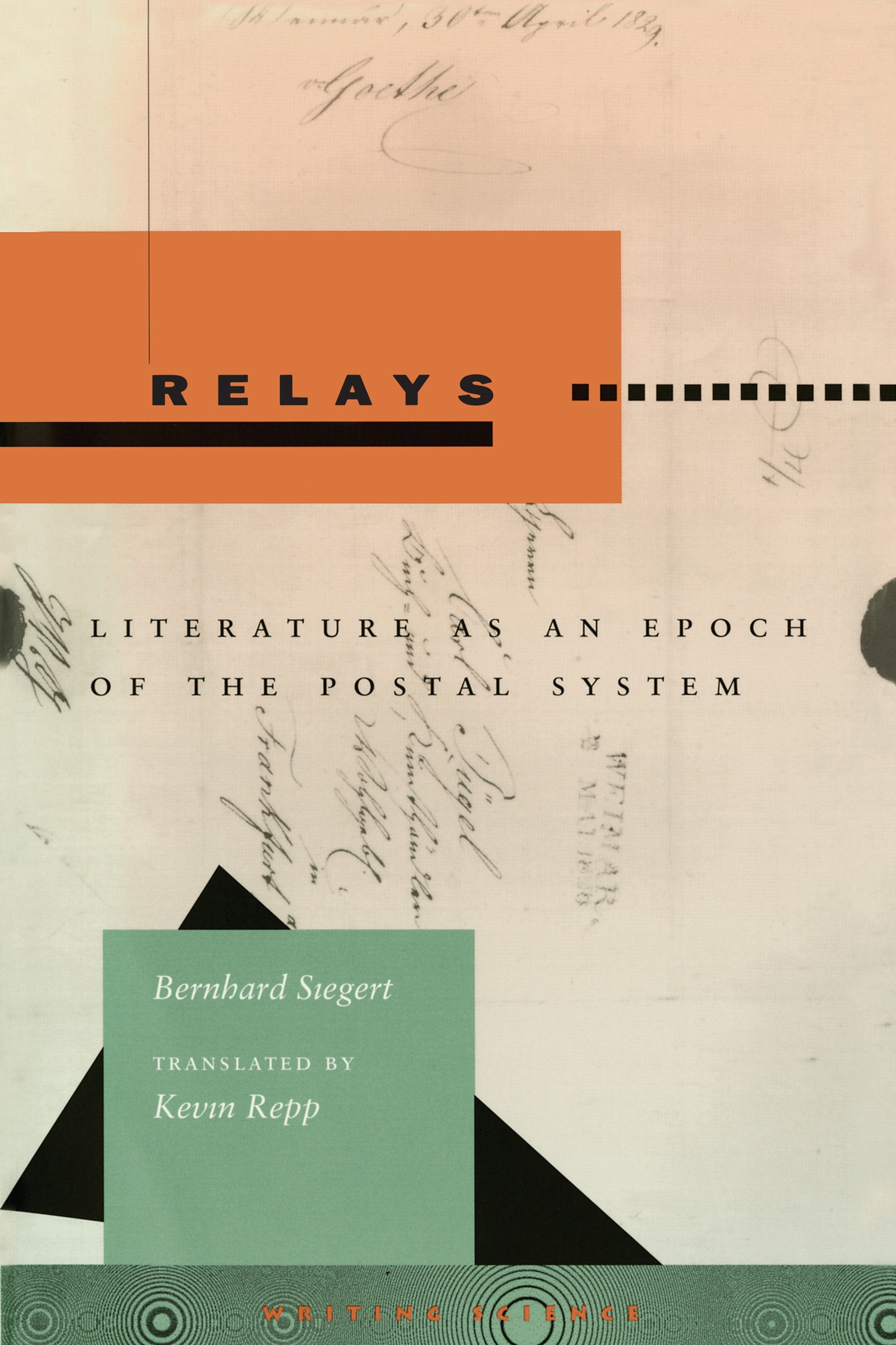 Cover image for Relays ISBN 9780804732383