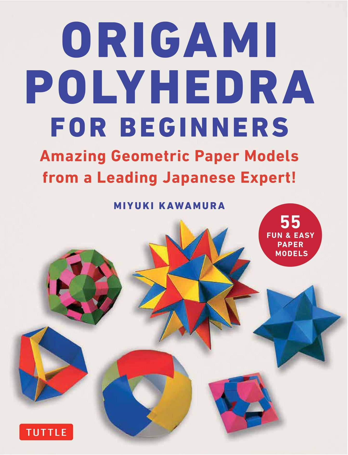 Cover image for Origami Polyhedra for Beginners ISBN 9784805318102
