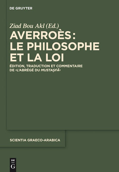 Averroès: le philosophe et la Loi