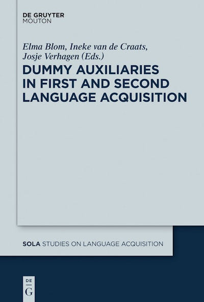 Dummy Auxiliaries in First and Second Language Acquisition