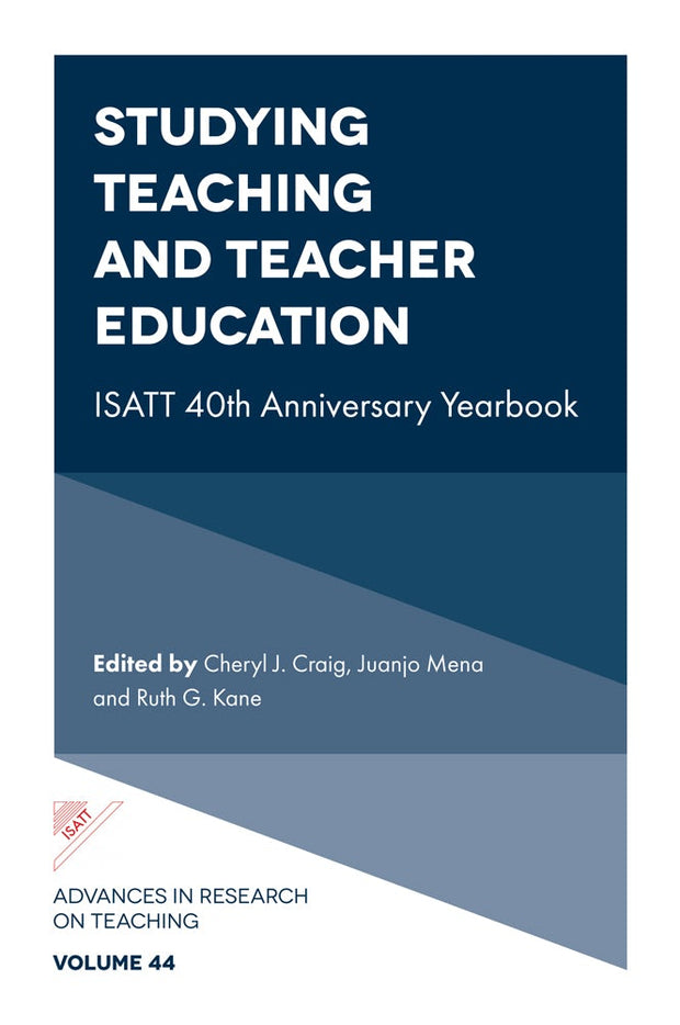 Cover image for Studying Teaching and Teacher Education, isbn: 9781837536238