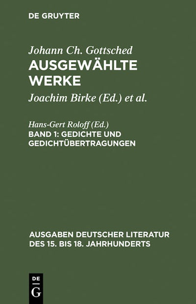 Gedichte und Gedichtübertragungen