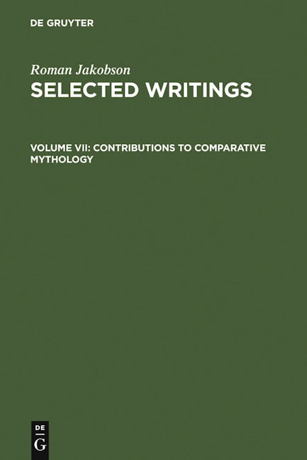 Contributions to Comparative Mythology