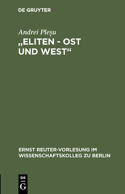 "Eliten – Ost und West"