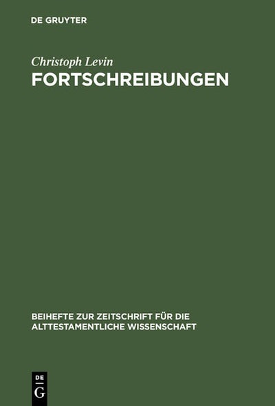 Fortschreibungen