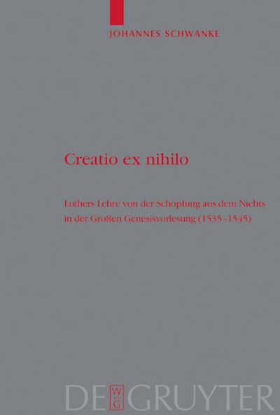 Creatio ex nihilo