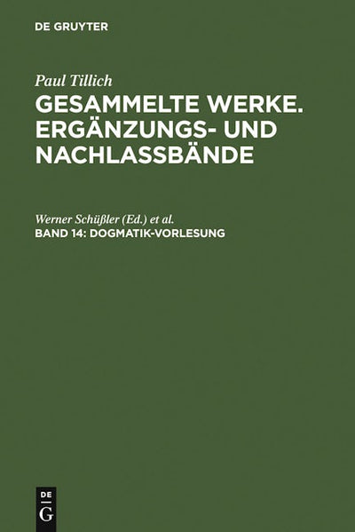 Dogmatik-Vorlesung