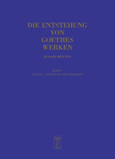 Cäcilia - Dichtung und Wahrheit